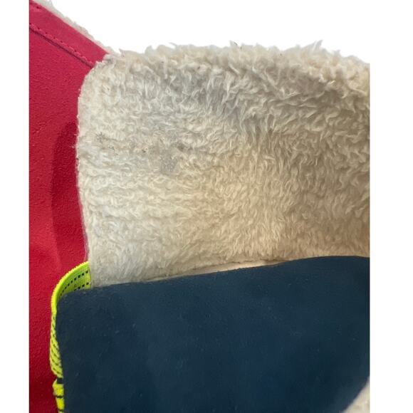 Crocs Boots Womens Size 6 Adela Foldover Fuzz Bottie Shoe Slip On Leather NWOB - Picture 14 of 14